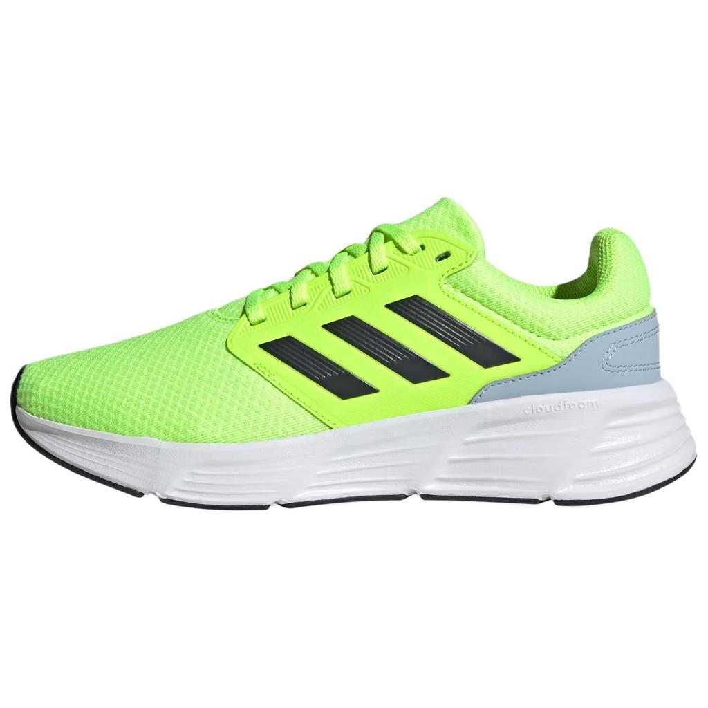 Adidas Galaxy 6 Comfortable Fashion Mesh Non-Slip Breathable Low-Top Casual Running Shoes Men Sneakers Green IE1976