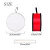 Orff Indian Drum Wooden Hand Drum Handheld Double Sided Tambourine Beginner Percussion Instrument Children Musical Toy