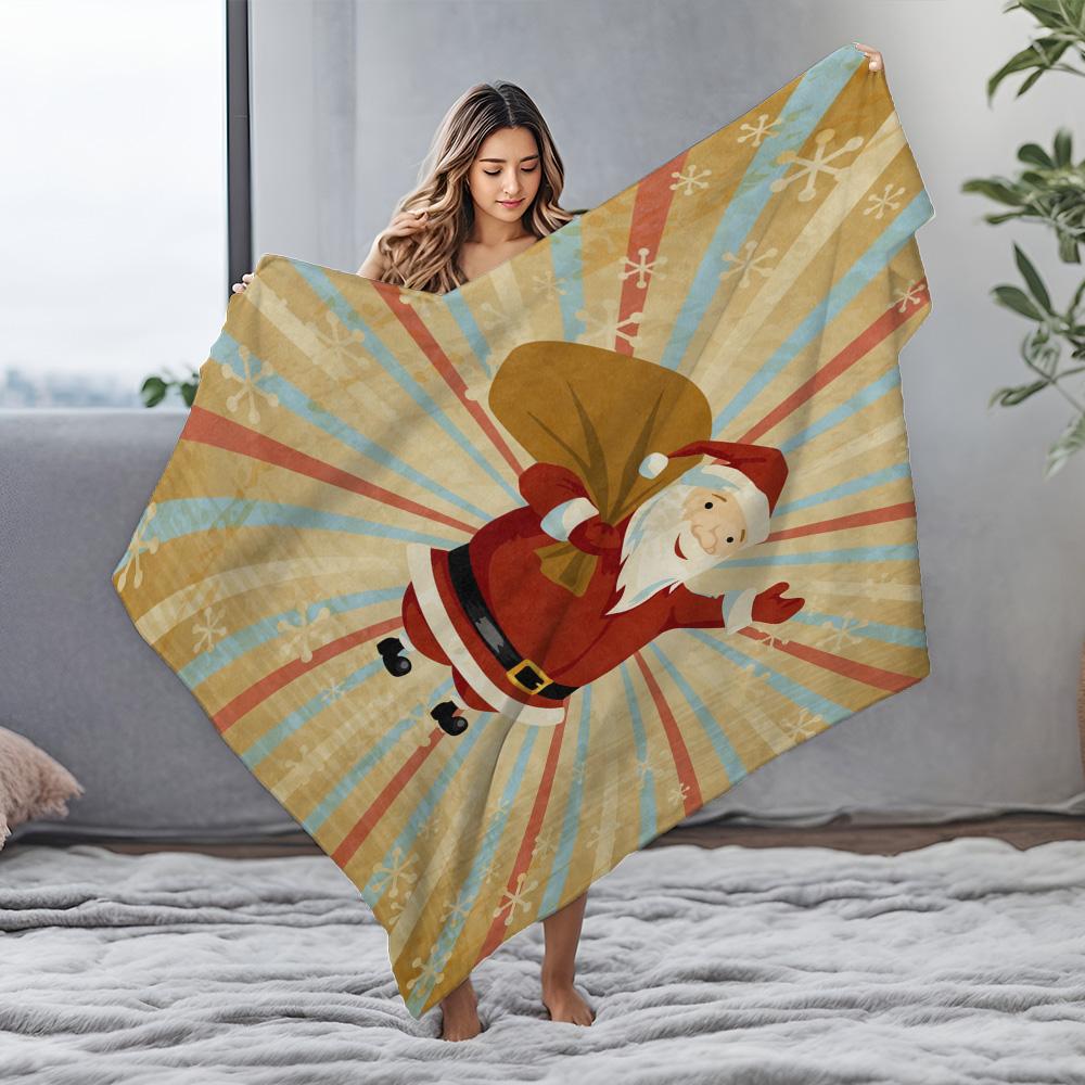 Cozy Throw Blanket Soft Warm Fuzzy Sherpa Fleece Blanket Home Decor Gift Living Room Bedding