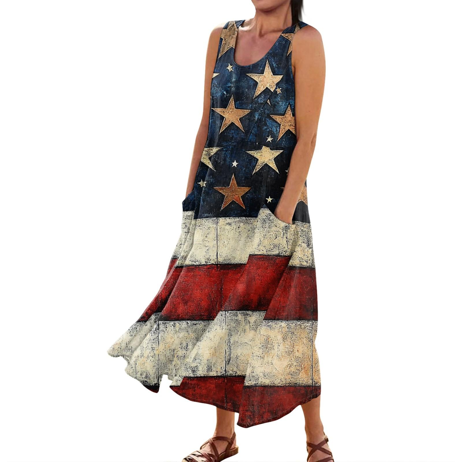 

Летнее платье женские летние с круглым вырезом без рукавов на открытом воздухе повседневные платья в стиле бохо с рюшами XL киноварь