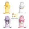 Stylish Bullet Head Insulated Cup With Handle And Strap Large Capacity Mini Straw Included Lockable Straight Body