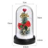 LED Glowing Christmas Snow Scene Ornament - Creative Plastic Tree Cover Decoration