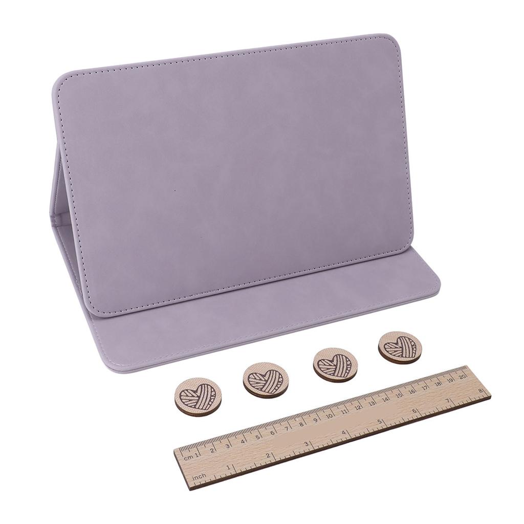 Kartenhalter Strickwerkzeug Nadelarbeiten Zusammenfaltbar Häkelmusterhalter Strickzubehör