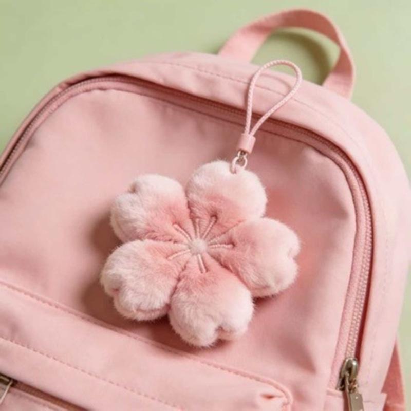 Neue Sakura Serie Heilende Plüschpuppe Anhänger Schlüsselanhänger Niedliches Mädchen Geschenk Für Freundin Taschendekoration