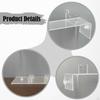Hair Tool Organizer Storage Nonslip Display Countertop Desktop Dryer Stand Acrylic Holder for