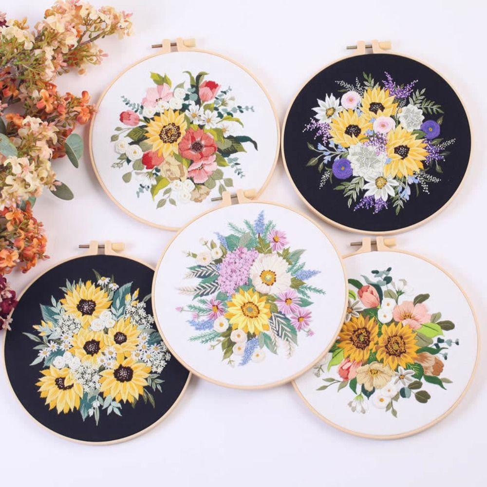 3D DIY Embroidery Kits Handmade Embroidery Stitching Kits New Embroidery Kits Sewing Craft