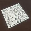 Car 3D Sticker Emblem Badge for Car Trunk Letters For Mercedes Benz AMG GLA200 GLA220 GLA260 W156 X156 H547 Auto Accessories XZ2
