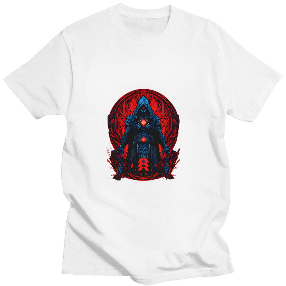 Destiny 2 T Shirt Anime Print Cartoon Cute Tee-shirt Short Sleeve High Quality O-neck Tshirt Camiseta Hombre Harajuku Kawaii Top