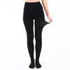 100D Women Winter Tights Thin Fleece Lined Tights For Women High Waist Opaque Warm Tights With Control Top Pantyhose