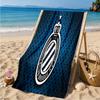Club Brügge FC Wappen Strandtuch Mikrofaser Strandtuch, Leicht und Schnelltrocknend, für Sommerreisen, Schwimmbad Fan Geburtstagsgeschenk