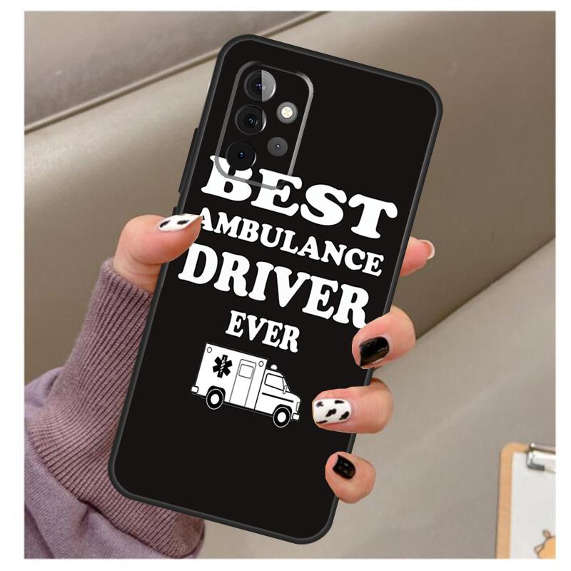 EMT EMS Ambulance Case For Samsung Galaxy A51 A71 A12 A22 A32 A42 A52 A72 A50 A70 A21S A52S A03S Phone Cover
