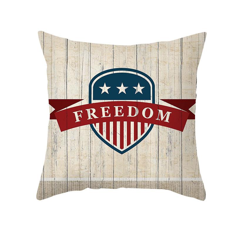 Kissenbezug Einfacher Pfirsichhaut-Druck Kissenbezug Sofakissenbezug