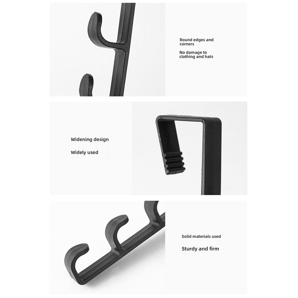 Bedroom Door Hanger Clothes Hanging Rack Over The Door Purse Holder 5 Hooks for Bag Rails ithout Drilling Storage Rack
