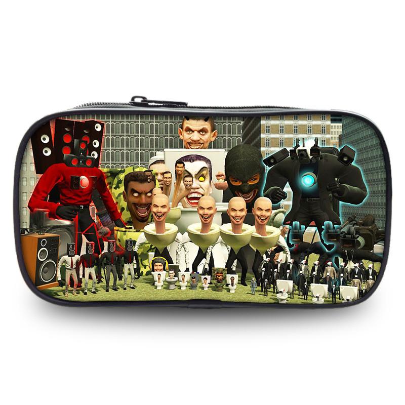 

Oxford Material Highquality Pencil Box With Game Character Design For Boys And Girls 1