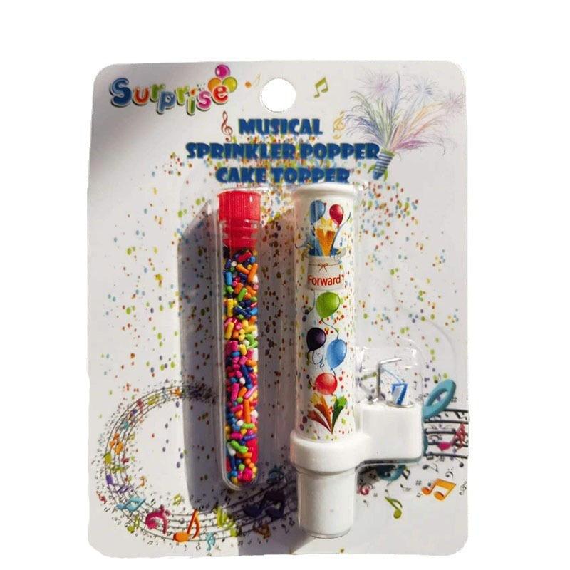 Candy Fireworks Candle Prank Surprise Clown Birthday Cake Atmosphere Party Baking Decoration Funny Spray Flower Candle