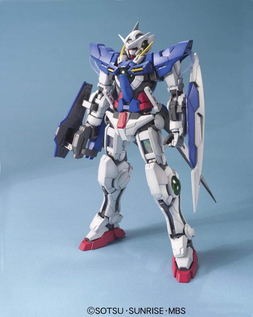 BANDAI SPIRITS MG Mobile Suit Gundam 00 Gundam Exia Scale Plastic Model 1/100 Pre-Colored