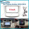 9 Inch Car Stereo Dash Radio Fascia Canbus Box Panel Frame Double Din For Toyota Avalon 2010-2012 Android Player Kit
