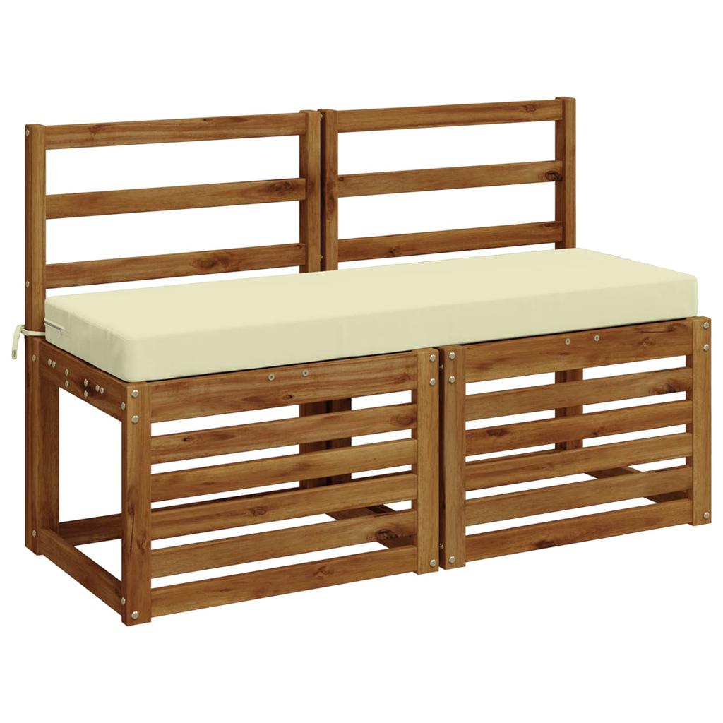 Bench Cushion SOEST 100percent Polyester Cream 100 X 40 X 8 Cm