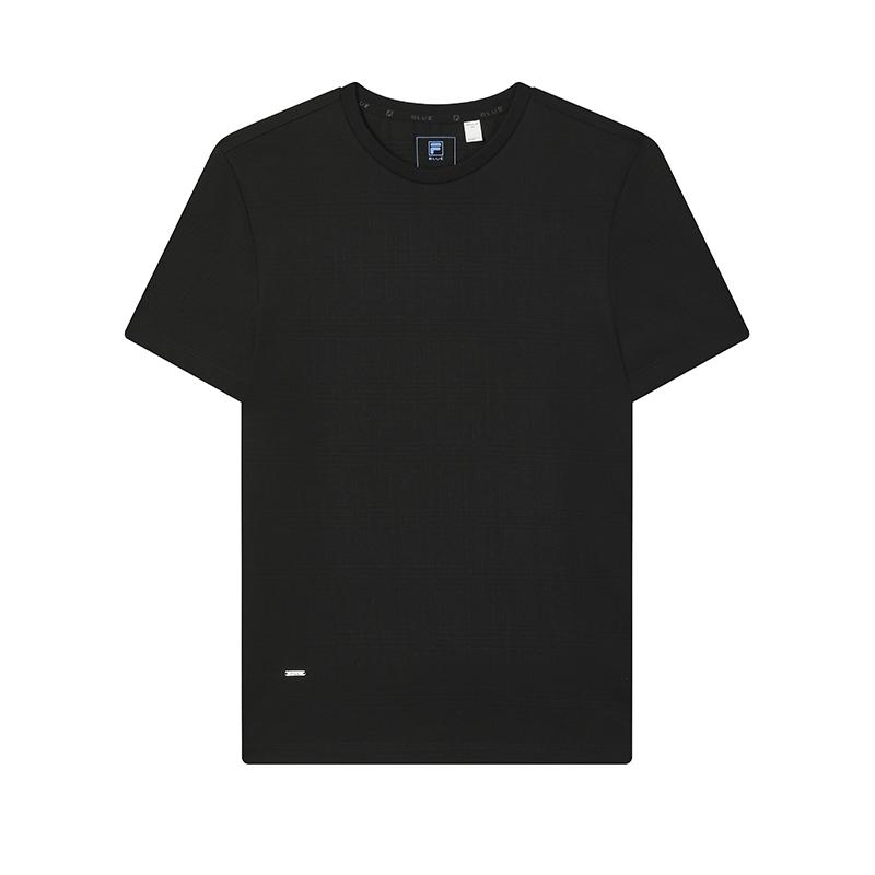 New FILA T Shirts Men's Jet Black F11M432101FBK