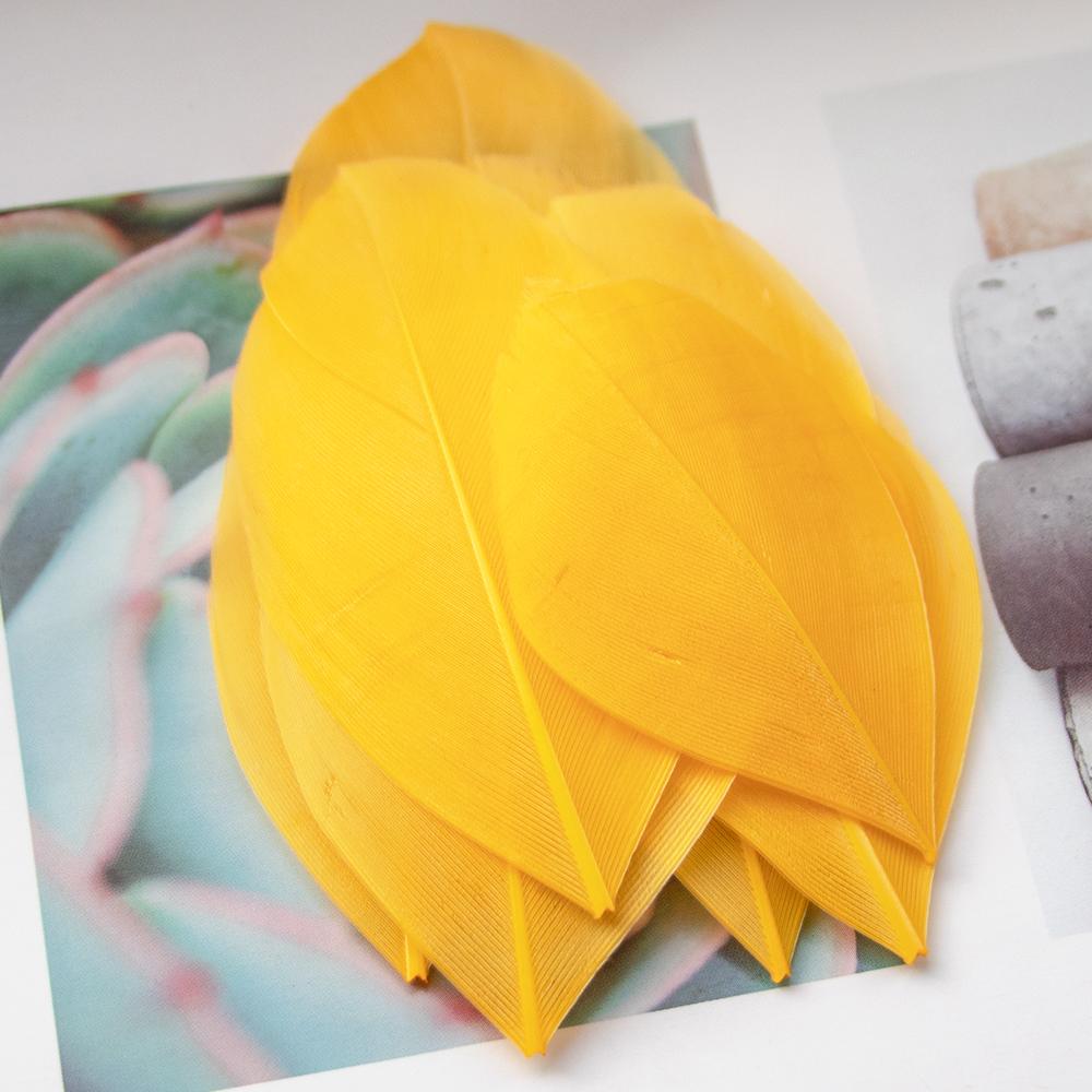 Nature Goose Feathers For Jewelry Making Decoration White Swan Needlework Wedding Handicraft Accessories Crafts 5-8Cm