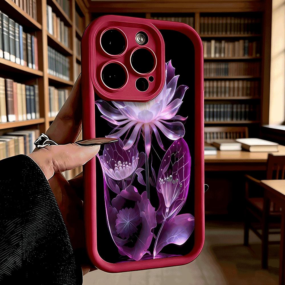Night Blooming Cereus Soft TPU Shockproof Case For Xiaomi Redmi Note 15 14 13 12 11 Pro Anti-Fall Protective Back Cover Redmi 8