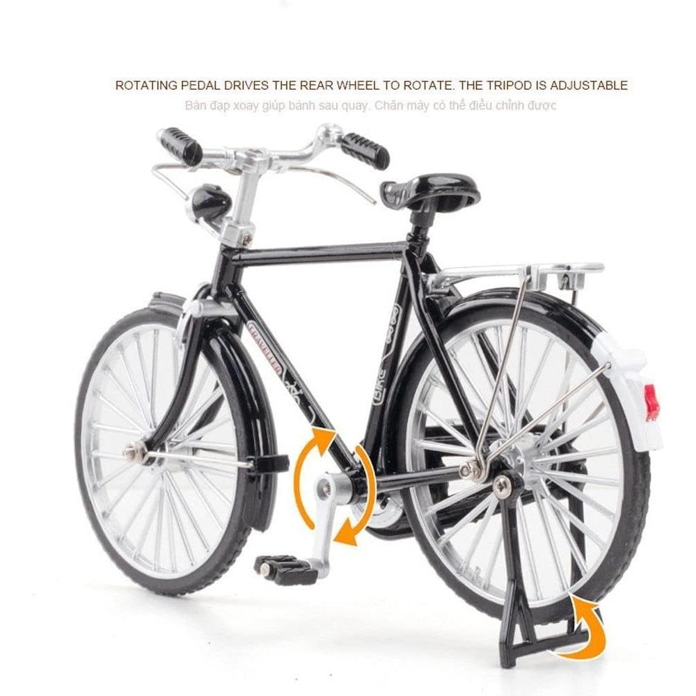 1/10 Maßstab Vintage Metall Fahrrad Modell Simulation Fahrrad Desktop Ornamente Fahrrad Spielzeug Sammlungen Kinder Geschenk Heimdekoration