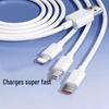 120W Super Fast Multi-Port Charger with 3-in-1 Data Cable Car Kit