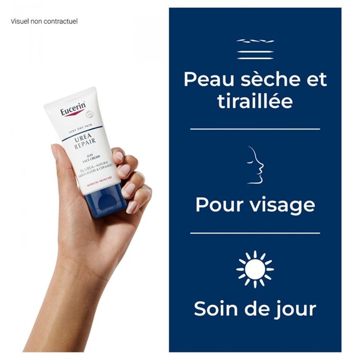Eucerin Urea Repair Crème Visage 5% Plus 50 ml