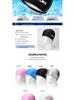 Adult HD Waterproof Anti-Fog Prescription Swimming Goggles Set with Large Frame, Swim Cap, Bag, and UV Protection