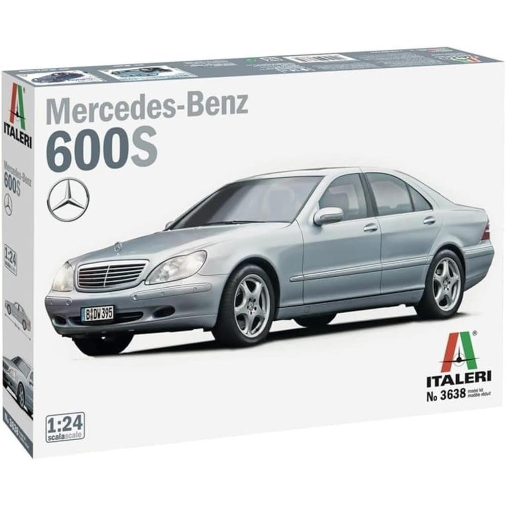 

Platz Italeri 1 24 Mercedes Benz 600s Model With Japanese Instructions It3638