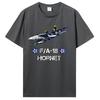 Vintage Flying F18 Hornet Navy Aviation Pilot Gift Tshirt Tees Unisex Cottno T Shirt Streetwear