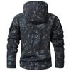 Men'S Loose Jacket Fashionable Multi Pocket Hooded Jacket