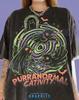 Purranormal Cativity Ghost Cat Spooky Kitten Halloween Comfort Colors® Tshirt, Paranormal Gothic Retro Vintage Bootleg Spirit Mystical Tees,