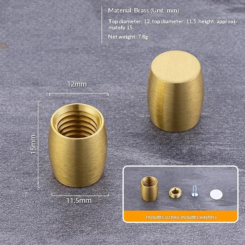 Piedini Mini Tavola in Ottone e Legno 4 Pezzi Riser Antiscivolo per Scatola Gioielli Vassoio Espositore Piccoli Mobili Uso Artigianato Fai da Te
