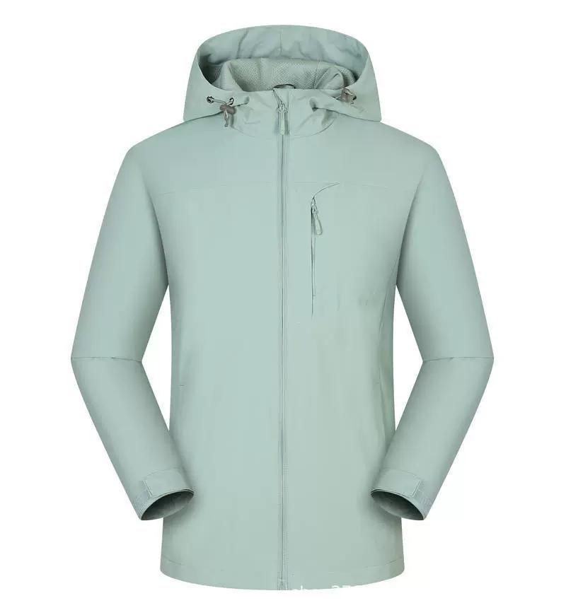 Reflective Hiking Jacket Waterproof Outdoor Men Windbreaker Windproof Camping Fishing Hooded Women Jackets Unisex's Outdoor Coat