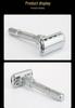 Famous Brand Men's Manual Razor: Upgraded 9-Speed Adjustable, Washable, Double-Sided Blade