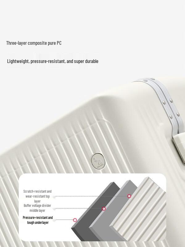 OIWAS 20-inch Lightweight Aluminum Frame Luggage