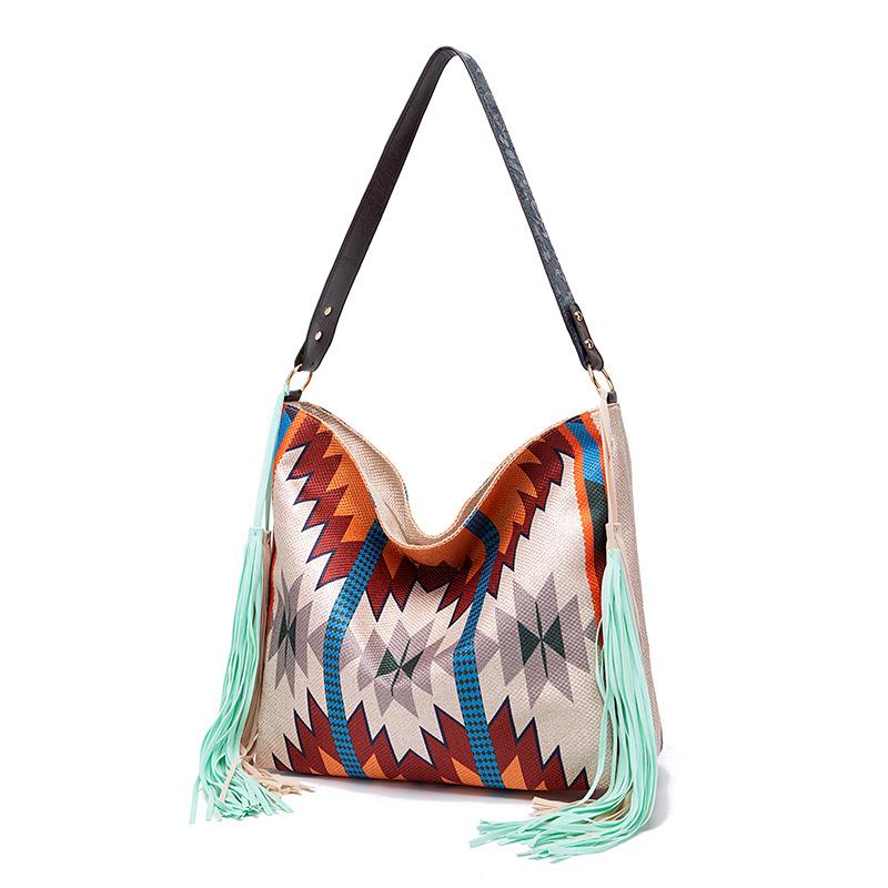 Ретро богемная сумка-сумка для женщин Европейская и американская тканая сумка ручной — фото 19