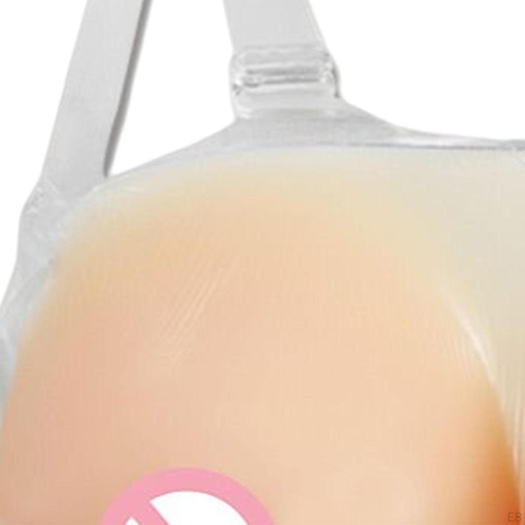 Realistic Silicone Breast Forms Artificial Lightweight Soft Touching Durable for Cross Dresser