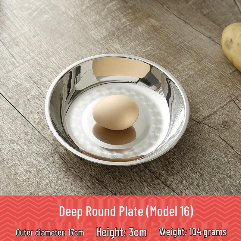 

Star Stainless Steel Round Plate