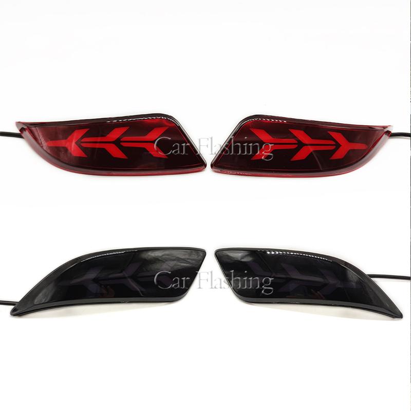 Car LED Tail Rear Bumper Reflector light For Toyota Camry 2015 2016/Fielder 2015 - 2018 Fog Lamp Turn Signal Stop Brake Lamp