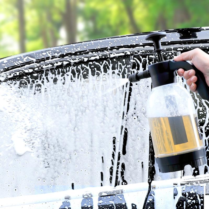 2L Sprayer Foam Cars Watering Washing Tool Car Wash Spary Nozzle Auto Spary Watering Can Car Cleaning Tools Garden Water Bottle