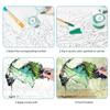 CHENISTORY DIY Pictures By Number Pink Flowers Kits Painting By Numbers  Drawing On Canvas Hand Painted Picture Art Gift Home