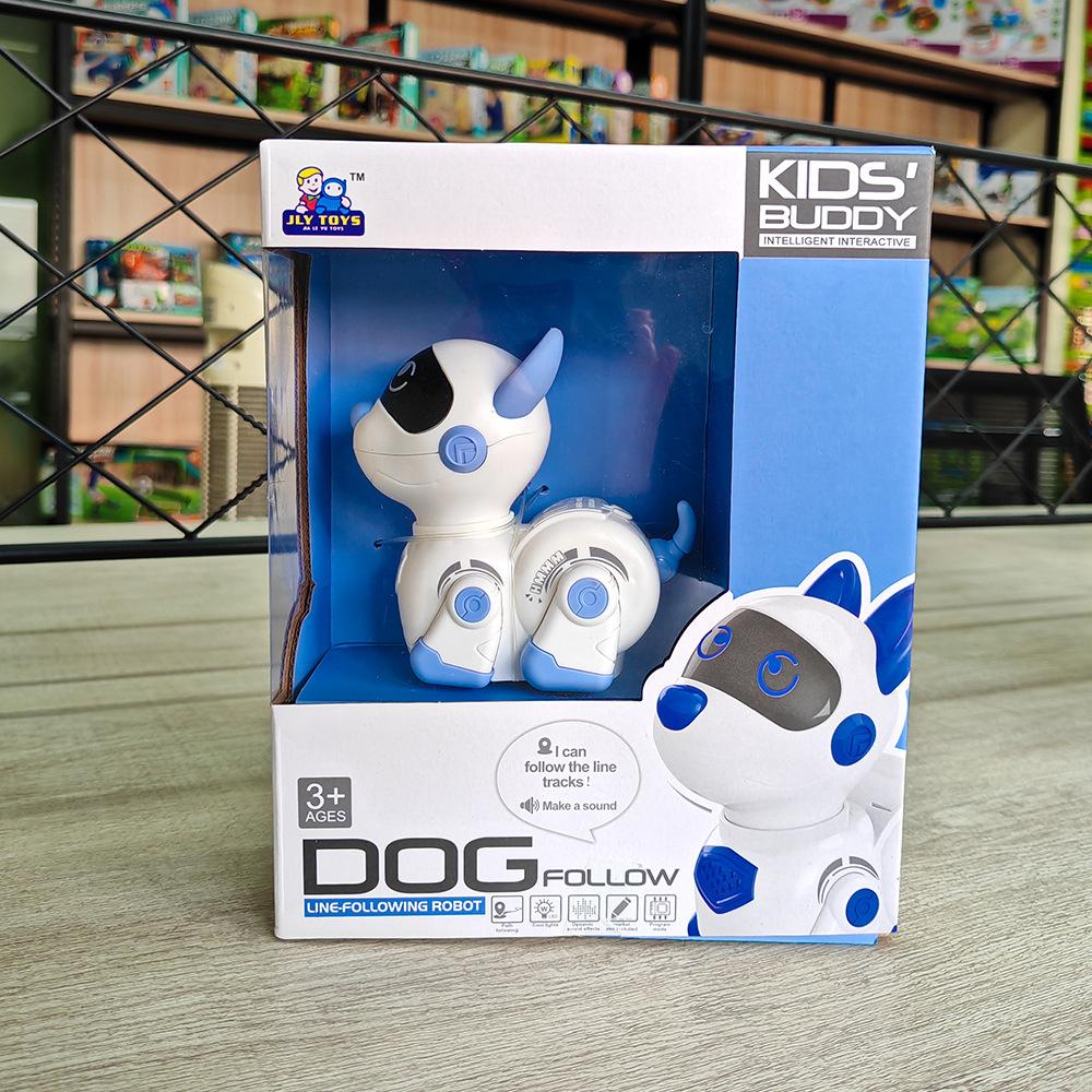 

New Line Machine Animals, Детская музыкальная механическая модель животного, Электрические игрушки синий