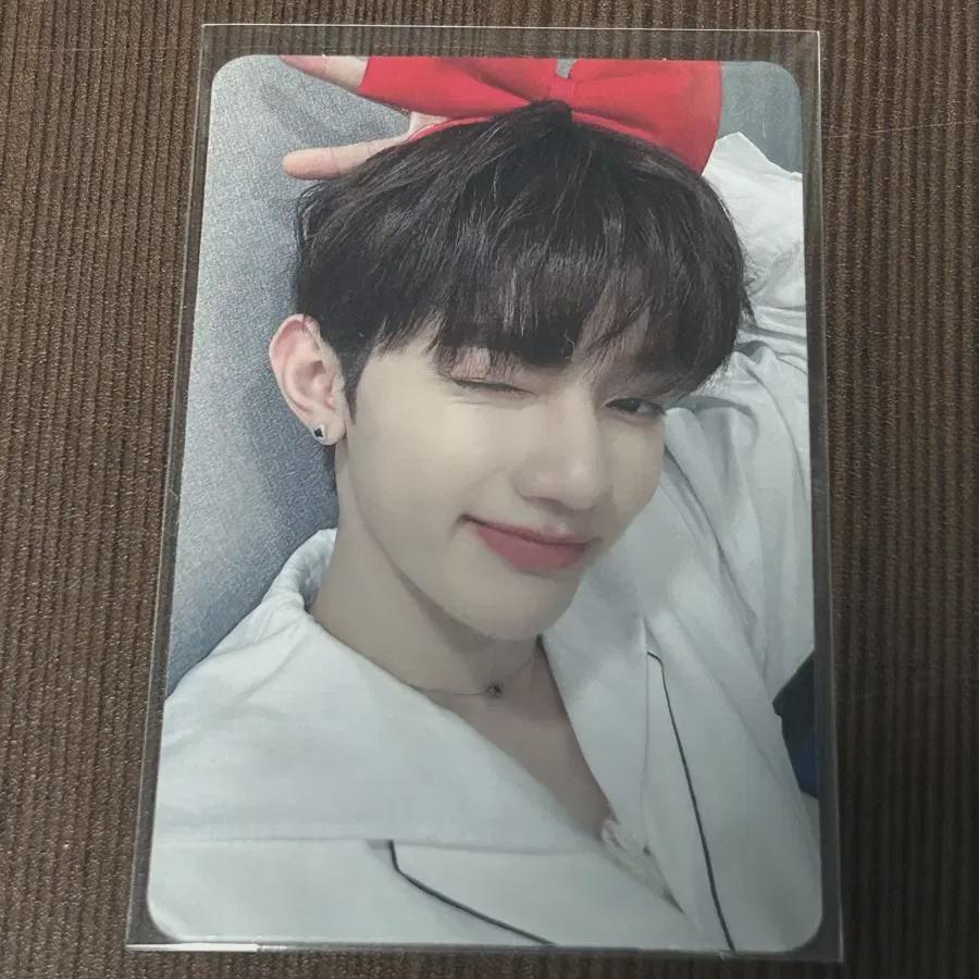 

Zhang Hao Makestar Lucky Draw Ribbon Photocard