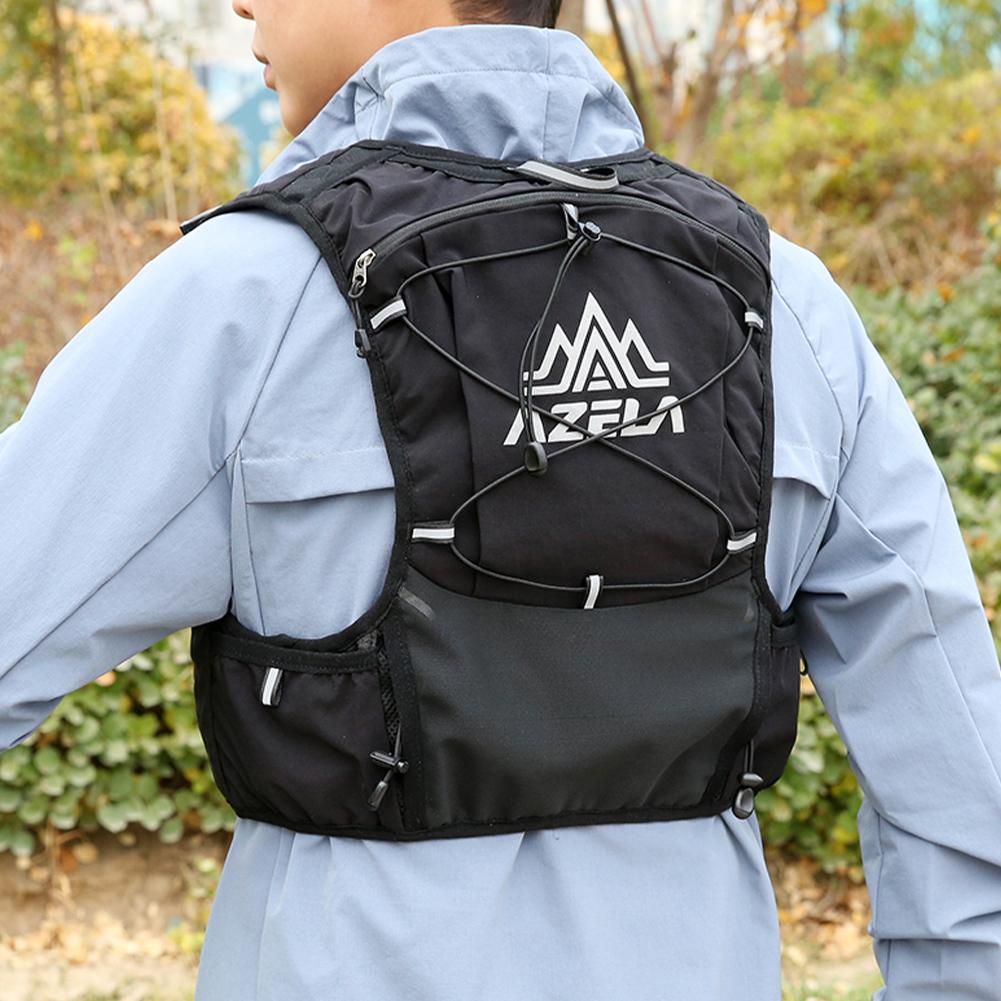 Outdoor Trail Running Backpack Breathable Running Hydration Vest Backpack Water Backpack for Marathon Cycling Hiking Trail