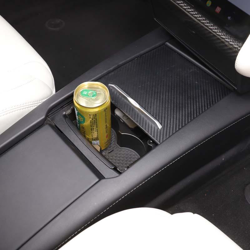 Car Storage Box For Tesla Model X Model S Car Center Console Armrest Storage Box Tray Organizer Anti-Slip Mats Storage Tidying