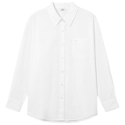 Hotwind Damen Lässige Lockere Gestreifte Hemdjacke