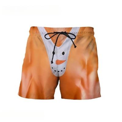 Summer 3D Funny Patterns Print Shorts Fashionable Casual Beach Men's Shorts