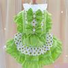Summer New Diandian Lolita Fresh Pet Size Dog Dress Cat Summer Puppy Princess Dress